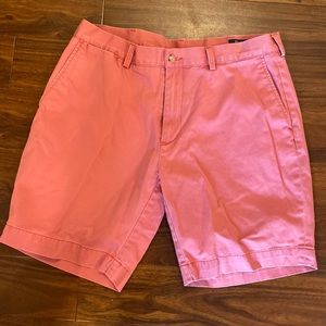 Nautical Red Polo Shorts